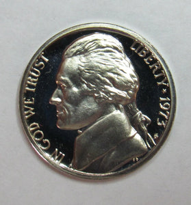 1973-S PROOF JEFFERSON NICKEL