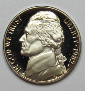 1982-S PROOF JEFFERSON NICKEL