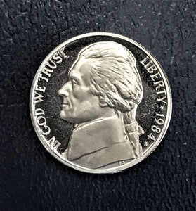 1984-S PROOF JEFFERSON NICKEL