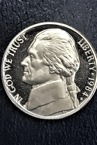 1984-S PROOF JEFFERSON NICKEL