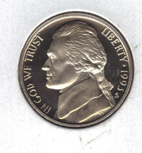 1993-S PROOF JEFFERSON NICKEL