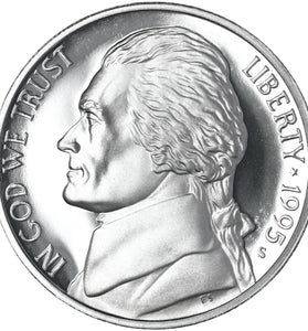 1995-S PROOF JEFFERSON NICKEL