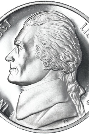 1995-S PROOF JEFFERSON NICKEL