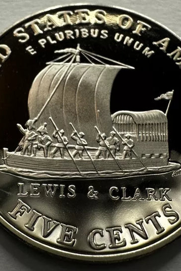 2004-S PROOF JEFFERSON NICKEL LEWIS & CLARK