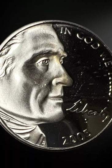 2005-S PROOF JEFFERSON NICKEL BISON