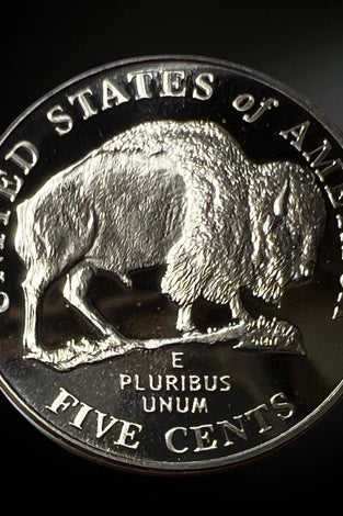 2005-S PROOF JEFFERSON NICKEL BISON