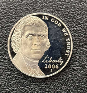 2006-S PROOF JEFFERSON NICKE