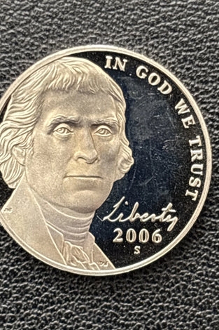 2006-S PROOF JEFFERSON NICKE