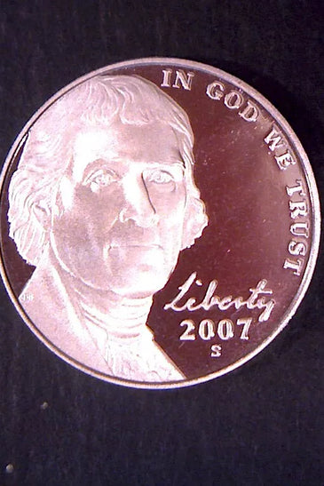 2007-S PROOF JEFFERSON NICKEL