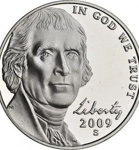 2009-S PROOF JEFFERSON NICKEL