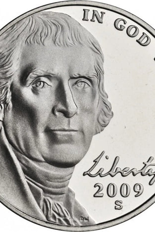 2009-S PROOF JEFFERSON NICKEL