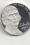 2012-S PROOF JEFFERSON NICKEL