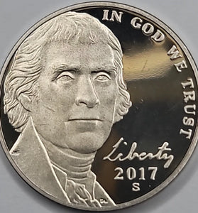 2017-S PROOF JEFFERSON NICKEL