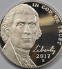 2017-S PROOF JEFFERSON NICKEL