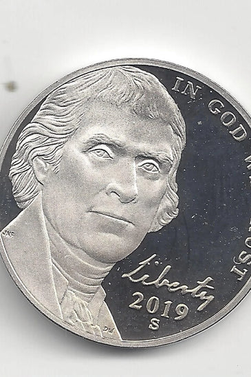 2019-S PROOF JEFFERSON NICKEL