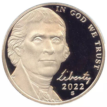 2022-S PROOF JEFFERSON NICKEL (Copy)