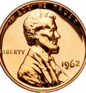 1962 PROOF LINCOLN CENT