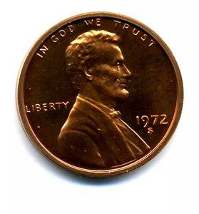 1972-S PROOF LINCOLN CENT