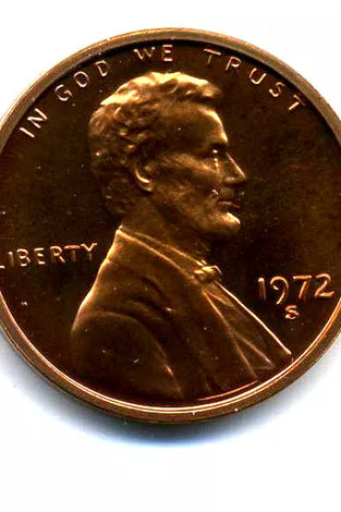 1972-S PROOF LINCOLN CENT