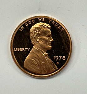 1978-S PROOF LINCOLN CENT