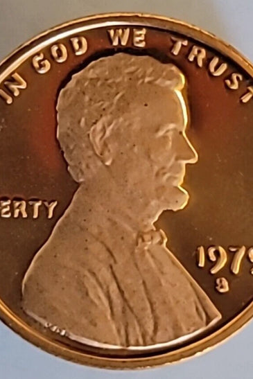 1979-S PROOF LINCOLN CENT TYPE 2 CLEAR S