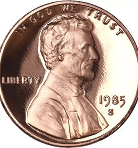 1985-S PROOF LINCOLN CENT