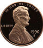 1990-S PROOF LINCOLN CENT
