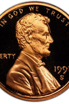 1991-S PROOF LINCOLN CENT
