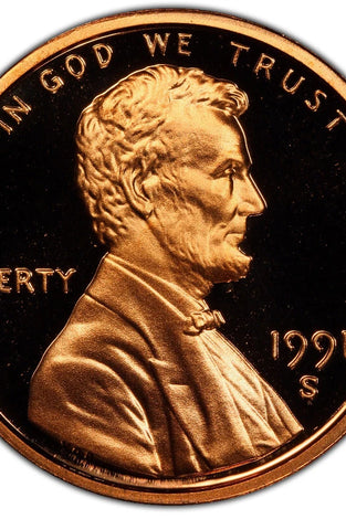 1991-S PROOF LINCOLN CENT