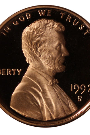 1992-S PROOF LINCOLN CENT