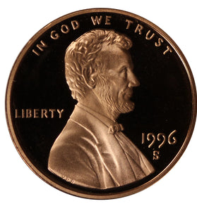1996-S PROOF LINCOLN CENT