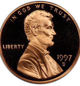 1997-S PROOF LINCOLN CENT