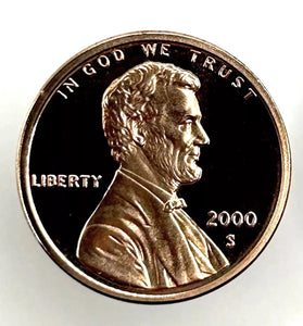2000-S PROOF LINCOLN CENT