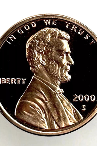 2000-S PROOF LINCOLN CENT