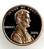 2000-S PROOF LINCOLN CENT
