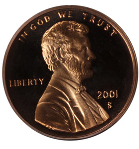 2001-S PROOF LINCOLN CENT