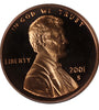 2001-S PROOF LINCOLN CENT