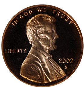 2002-S PROOF LINCOLN CENT