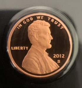 2012-S PROOF LINCOLN CENT