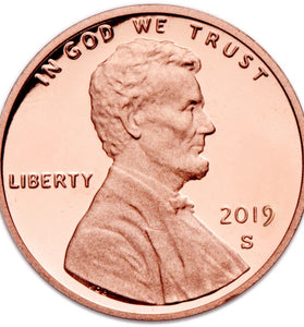 2019-S PROOF LINCOLN CENT