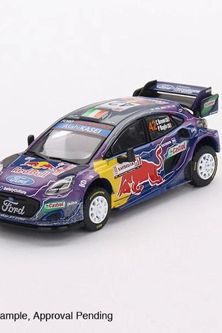 Mini GT 1:64 #627 Ford Puma Rally1 #42 M-Sport Ford WRT 2022 Rally