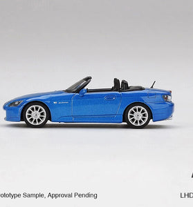Mini GT #287 Honda S2000 Laguna Blue Pearl 1:64  Mijo