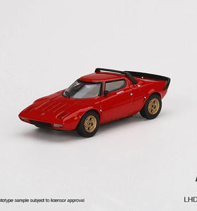 Mini GT 1:64 Lancia Stratos HF Stradale Rosso Arancio #365