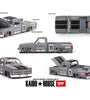 Kaido House x Mini GT 1:64 Chevrolet Silverado Kaido V2 Gray KHMG160