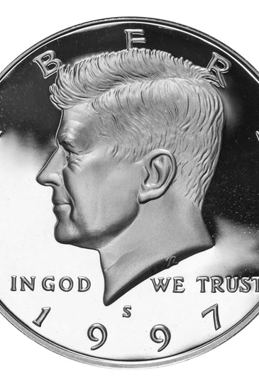 1997-S 90% SILVER PROOF KENNEDY HALF DOLLAR
