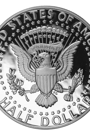 1997-S 90% SILVER PROOF KENNEDY HALF DOLLAR