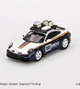 Mini GT 1:64 #805 Porsche 911 Dakar Rallye Design Package White/Blue
