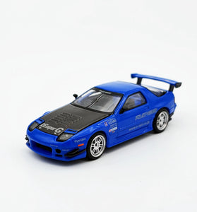 Pop Race 1:64 Pandem Civic EG6 Chrome Blue #206