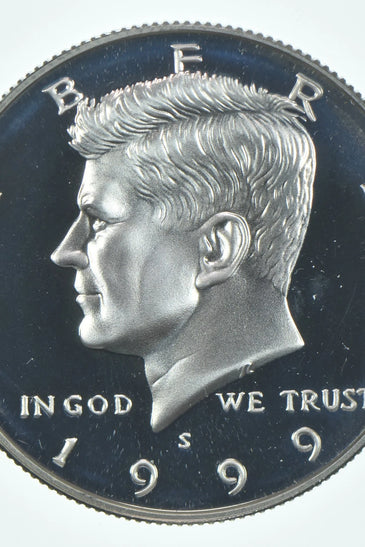 1999-S 90% SILVER PROOF KENNEDY HALF DOLLAR