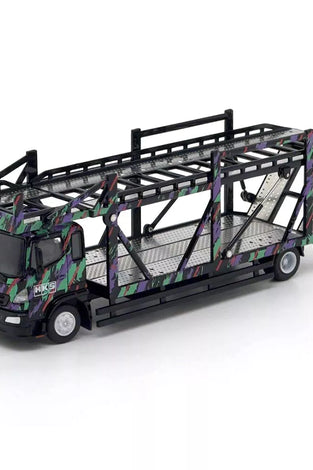 Unique Model 1/64 Hino 500 HINO Ranger HKS Double Decker Bridge # UM002-012